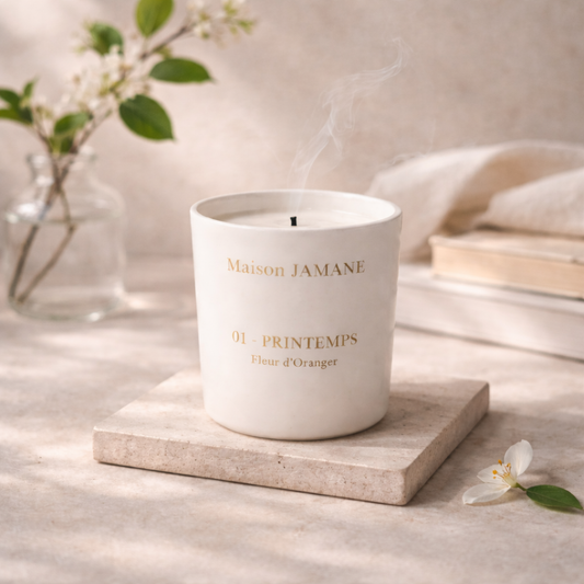 L'instant Printemps - Bougie & Carnet