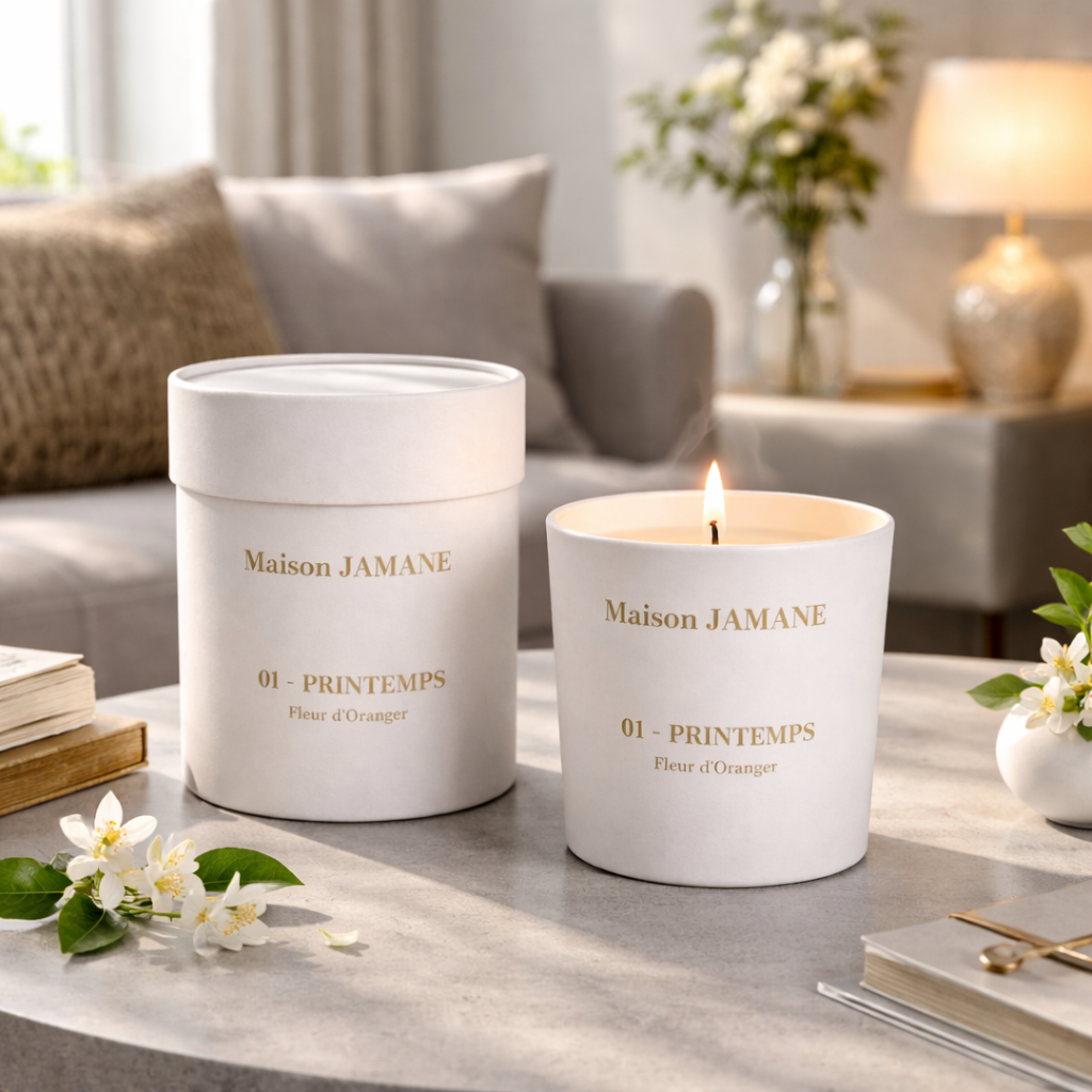 Bougie Printemps - Fleur d'oranger