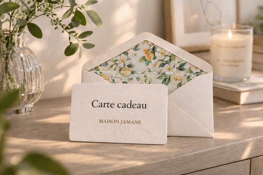 Carte cadeau Maison JAMANE - Un moment pour soi